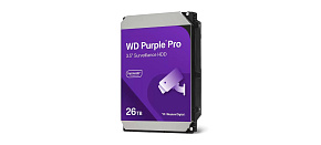 WD PURPLE PRO WD260PURP 26TB, SATA III 3.5", 512MB 7200RPM, 287MB/s, CMR WD PURPLE PRO WD260PURP 26TB, SATA III 3.5", 512MB 7200RPM, 287MB/s, CMR