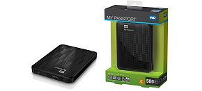 BAZAR - WD My Passport 500GB Ext. 2.5" USB3.0, Black BAZAR - WD My Passport 500GB Ext. 2.5" USB3.0, Black