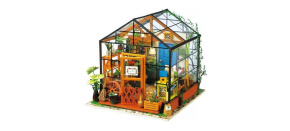 RoboTime Miniatura domečku Skleník RoboTime Miniatura domečku Skleník
