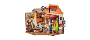 RoboTime Miniatura domečku Knihkupectví na rohu