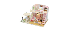 2Kids Toys miniatura domečku Růžový dům 2Kids Toys miniatura domečku Růžový dům