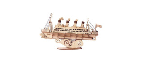 RoboTime dřevěné 3D puzzle Zaoceánský parník RoboTime dřevěné 3D puzzle Zaoceánský parník