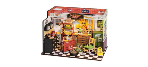 RoboTime Miniatura domečku Garáž RoboTime Miniatura domečku Garáž