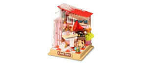 RoboTime miniatura domečku Koupelna pěnových bublin RoboTime miniatura domečku Koupelna pěnových bublin