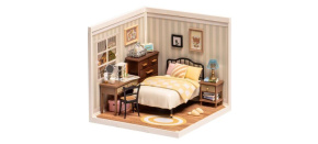 RoboTime Miniatura domečku Ložnice Sweet Dream