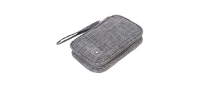 WG Cestovní pouzdro na elektroniku 2 / 18,5 x 12,5 x 3,5cm / grey