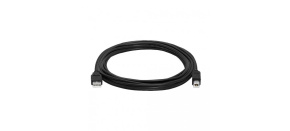 WG Datový kabel USB-A (male) to USB-B (male) / 5m / black WG Datový kabel USB-A (male) to USB-B (male) / 5m / black