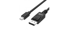 WG Kabel DisplayPort (male) to DisplayPort Mini (male; 1.1a) / Full HD 60Hz / 1,5m WG Kabel DisplayPort (male) to DisplayPort Mini (male; 1.1a) / Full HD 60Hz / 1,5m