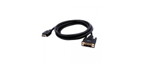 WG Kabel HDMI (male; HDMI 1.4) to DVI-D Single Link (male) / 2m / stíněný