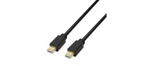 WG Video kabel propojovací DisplayPort Mini (male) to DisplayPort Mini (male) / 1,8m / black WG Video kabel propojovací DisplayPort Mini (male) to DisplayPort Mini (male) / 1,8m / black