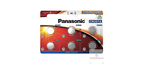PANASONIC Lithiová baterie (knoflíková) CR-2016EL/6BP 3V (Blistr 6ks) PANASONIC Lithiová baterie (knoflíková) CR-2016EL/6BP 3V (Blistr 6ks)