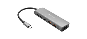 Sandberg USB-C Dock HDMI + 2xUSB-A + 2xUSB-C + PD100W Sandberg USB-C Dock HDMI + 2xUSB-A + 2xUSB-C + PD100W