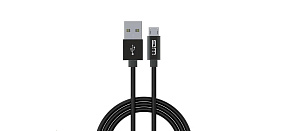 WG - Datový kabel Micro USB na USB-A, 1,2 metru, černá WG - Datový kabel Micro USB na USB-A, 1,2 metru, černá