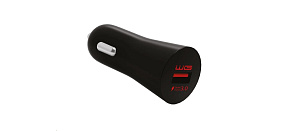 WG - Autonabíječka Fast 1x USB-A, Quick Charge 3.0, 5 V - 9 V - 12 V, černá WG - Autonabíječka Fast 1x USB-A, Quick Charge 3.0, 5 V - 9 V - 12 V, černá