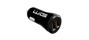 WG - Autonabíječka 2x USB-A, 5 V, 2.1 A, černá WG - Autonabíječka 2x USB-A, 5 V, 2.1 A, černá