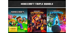 Minecraft Triple Bundle (Xbox One / Xbox Series) Minecraft Triple Bundle (Xbox One / Xbox Series)