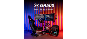 THERMALTAKE Závodní kokpit GR500 Racing Simulator Cockpit, Černá THERMALTAKE Závodní kokpit GR500 Racing Simulator Cockpit, Černá