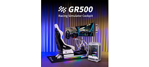 THERMALTAKE Závodní kokpit GR500 Racing Simulator Cockpit, Bílá THERMALTAKE Závodní kokpit GR500 Racing Simulator Cockpit, Bílá