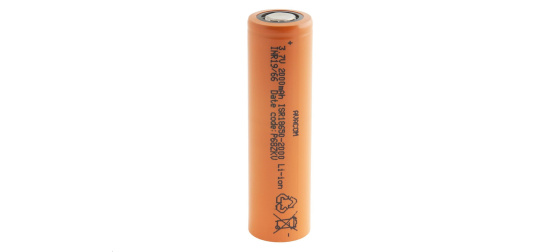 AVACOM průmyslová nabíjecí baterie 18650 Li-Ion 2000mAh, 3.7V