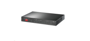 TP-Link CCTV switch TL-SG1210P (8xGbE, 1xGbE uplink, 1xSFP, 8xPoE+, 63W, fanless)