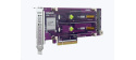 QNAP QM2-2P-384A rozšiřující karta 2xM.2 NVMe 2280/22110 PCIe Gen3x4 pro PC i NAS