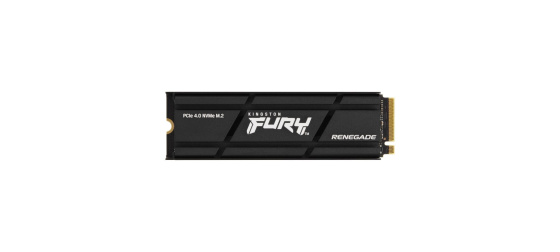 Kingston FURY RENEGADE SSD 2TB, M.2 2280,  PCIe Gen4x4, R:7300MB/s; W:7000MB/s, Heatsink
