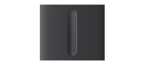 Ajax  CenterButton (Dimmer) vertical - Středový kryt stmívatelného tlačítka, vertikální instalace, grafitová