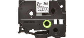 BROTHER TZE161 - kazeta TZ šířky 36mm, laminovaná TZE-161, průsvitná/černé písmo BROTHER TZE161 - kazeta TZ šířky 36mm, laminovaná TZE-161, průsvitná/černé písmo