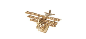 RoboTime dřevěné 3D puzzle Historické letadlo RoboTime dřevěné 3D puzzle Historické letadlo