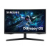 SAMSUNG MT LED LCD Gaming Monitor 27" Odyssey G55C -prohnutý, VA,1ms, 2560x1440,165Hz,HDMI,Display Port