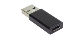 PremiumCord Adaptér USB-C na USB-A 3.0, černá