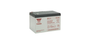 Baterie - YUASA NP12-12 (12V/12Ah - Faston F2 250), životnost 5let