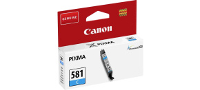 Canon CARTRIDGE CLI-581 azurová pro PIXMA TS615x, TS625x, TS635x, TS815x,TS825x, TS835x, TS915x  (256 str.)