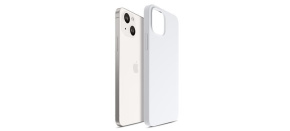 3mk ochranný kryt HARDY Silicone MagCase pro Apple iPhone 15 Plus, Silver-White