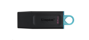 Kingston Flash Disk 64GB USB3.2 Gen 1 DataTraveler Exodia (Black + Teal)