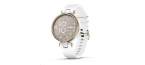Garmin hodinky Lily Sport Cream Gold/White Silicone Band, EU