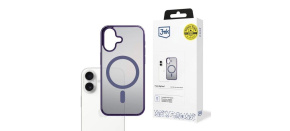 3mk ochranný kryt Frosty MagCase Purple pro Apple iPhone 17 3mk ochranný kryt Frosty MagCase Purple pro Apple iPhone 17