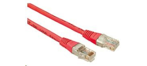 Solarix Patch kabel CAT5E UTP PVC 5m červený non-snag-proof C5E-155RD-5MB