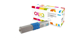 OWA Armor toner pro OKI C511, C531, MC 562, 5000 Stran, 44469724, modrá/cyan
