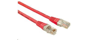 Solarix Patch kabel CAT5E UTP PVC 2m červený non-snag-proof C5E-155RD-2MB