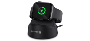 CONNECT IT Bezdrátová nabíječka WatchCharger pro Apple Watch, Černá