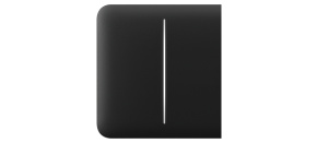 Ajax  SideButton (2-gang) - Boční dvou tlačítko, černá