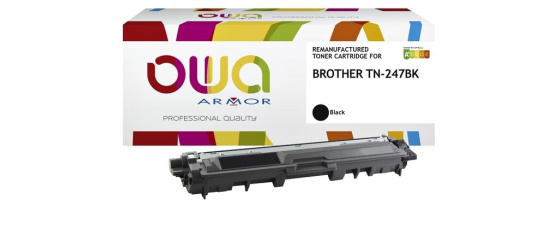 OWA Armor toner TN-247BK – černý, 3 000 stran (pro Brother)