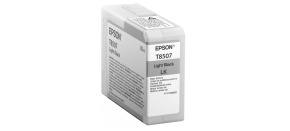 EPSON ink čer ULTRACHROME HD "Kosatka" - Light Black - T850700 (80 ml) EPSON ink čer ULTRACHROME HD "Kosatka" - Light Black - T850700 (80 ml)
