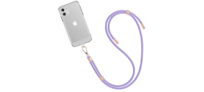 WG - Crossbody lace strap/transparent/violet WG - Crossbody lace strap/transparent/violet