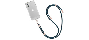 WG - Crossbody lace strap/transparent/green