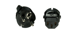 Adaptér CEE 7/7 na IEC C13 napětí 230V, 10A