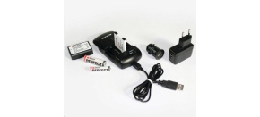 BRAUN nabíječka ONE-FOR-ALL Travel Mini (Li-Ion/AA/AAA,900mA,USB nab./auto/kabel)