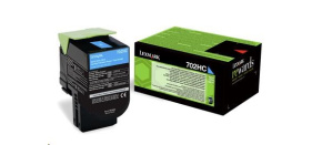 LEXMARK Cyan toner 702HC pro CS310/410/510 z programu Lexmark Return (3 000 stran) LEXMARK Cyan toner 702HC pro CS310/410/510 z programu Lexmark Return (3 000 stran)