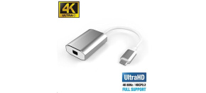 PremiumCord Adaptér USB-C na mini DisplayPort, rozlišení 4K*2K@60Hz PremiumCord Adaptér USB-C na mini DisplayPort, rozlišení 4K*2K@60Hz